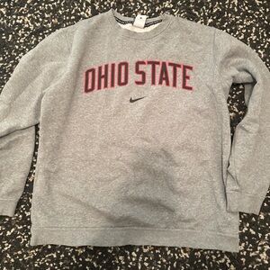 Nike Ohio State Crewneck Gray Sweater
